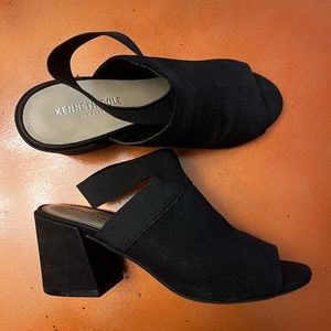 Kenneth Cole block heel sandals NWOT